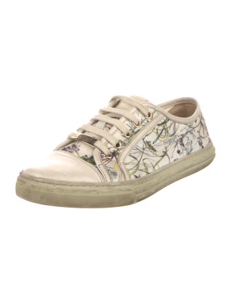 Gucci Canvas Printed Sneakers