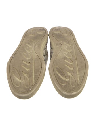 Gucci Canvas Printed Sneakers