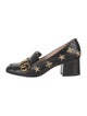 Gucci Double G Logo Leather Pumps