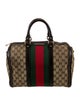 Gucci GG Canvas Web Boston Medium