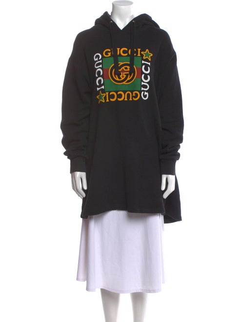 Gucci Graphic Print Crew Neck Sweatshirt