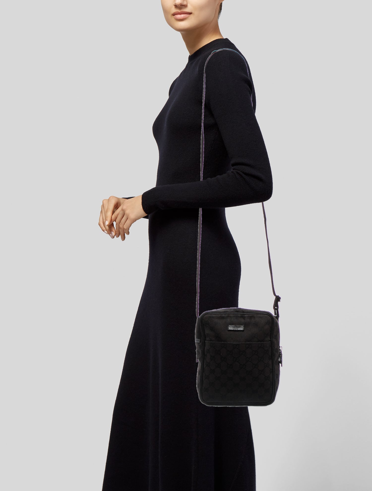 Gucci GG Canvas Messenger Bag