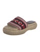 Gucci Canvas Printed Espadrilles