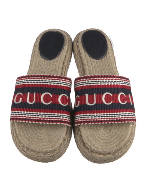 Gucci Canvas Printed Espadrilles