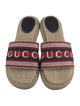Gucci Canvas Printed Espadrilles