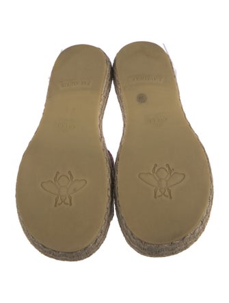 Gucci Canvas Printed Espadrilles