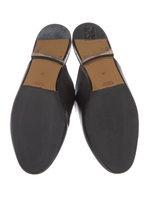 Gucci Horsebit Accent Leather Mules