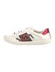Gucci Web Accent Leather Sneakers