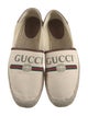 Gucci Double G Logo Canvas Espadrilles
