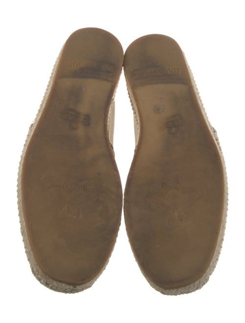 Gucci Double G Logo Canvas Espadrilles