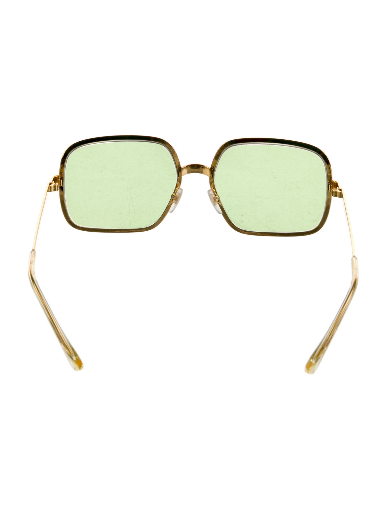 Gucci Interlocking G Logo Square Sunglasses