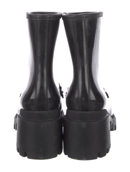 Gucci Horsebit Accent Rubber Rain Boots