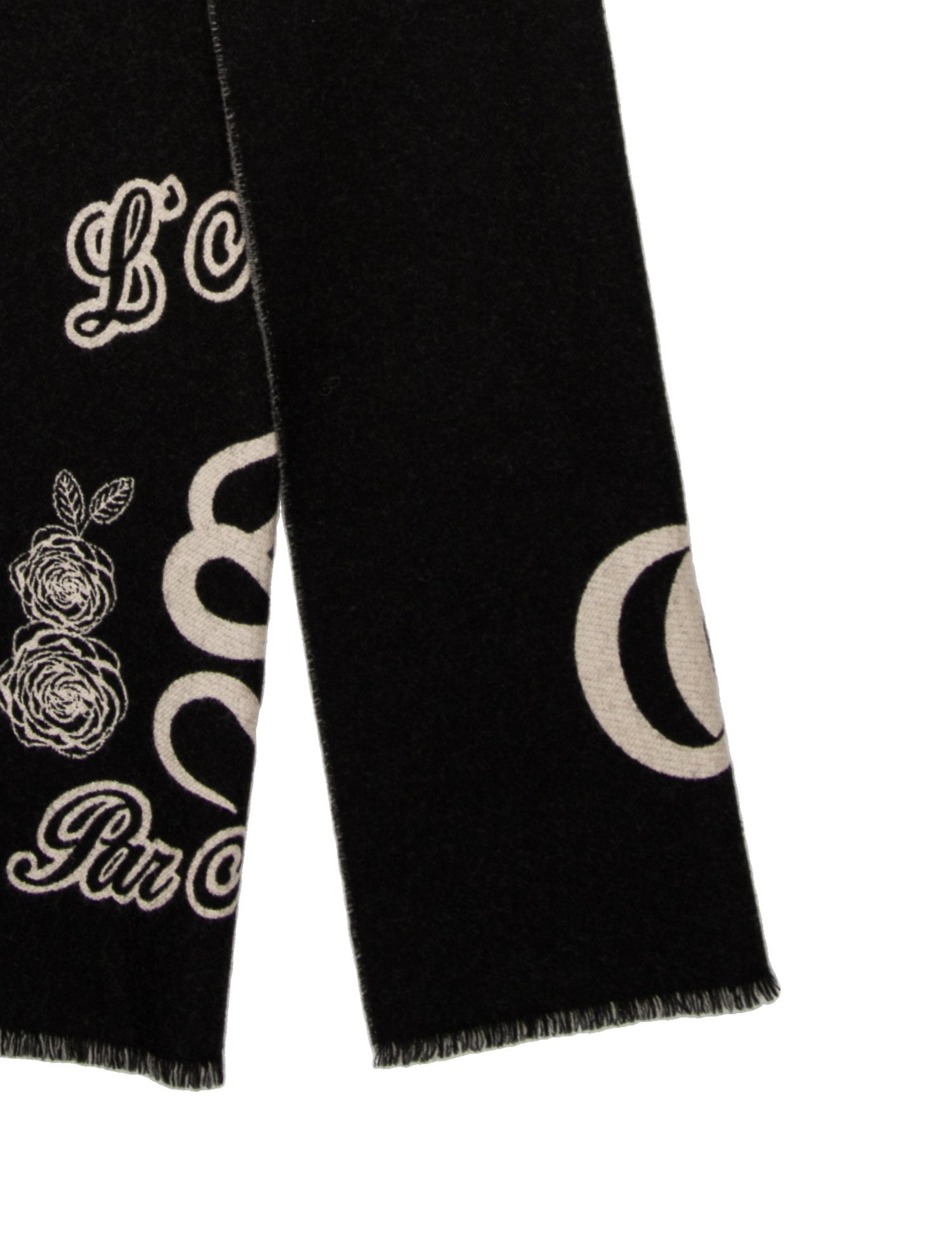 Gucci L'Aveugle Par Amour Scarf Wool Scarf