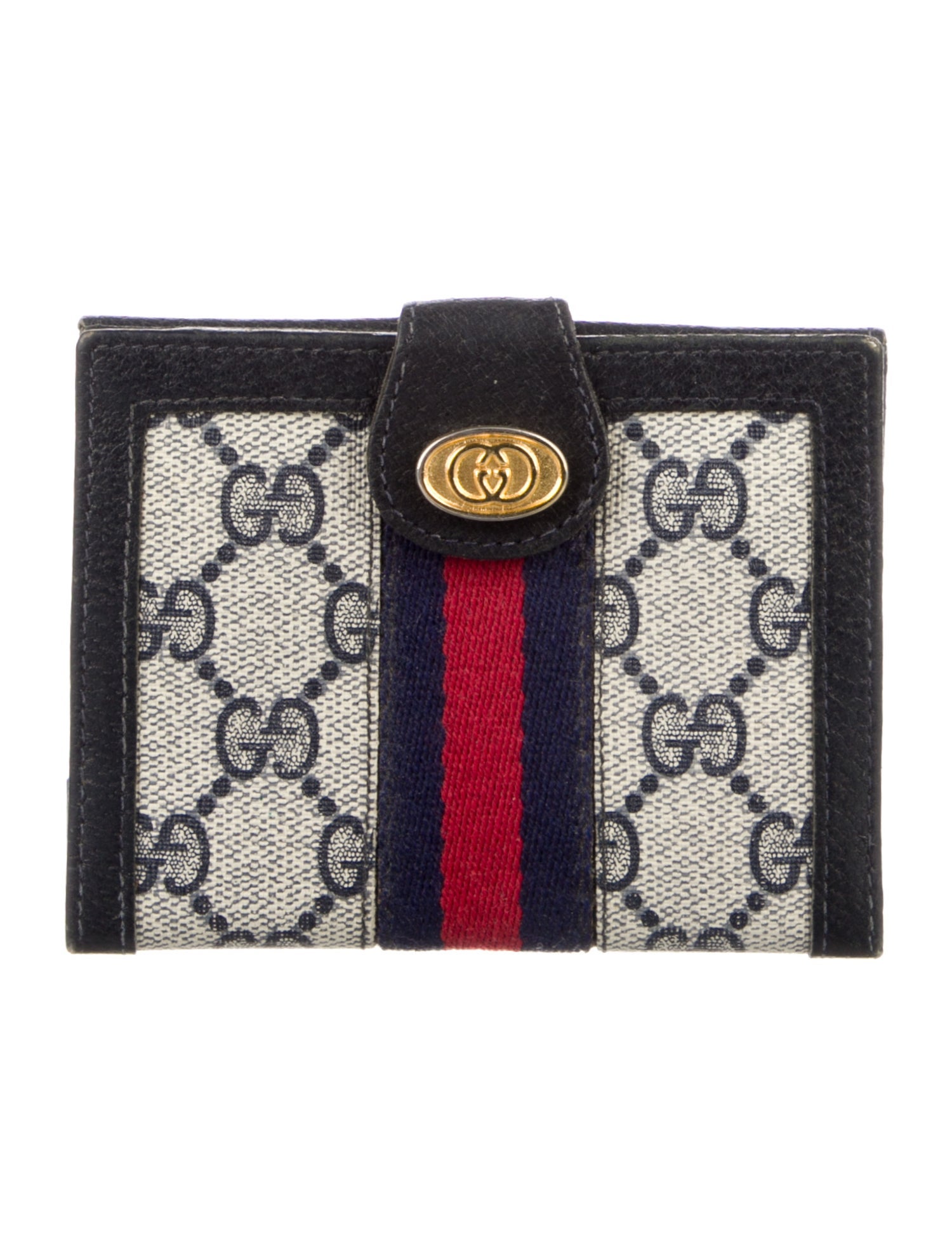 Gucci Vintage GG Plus Compact Wallet