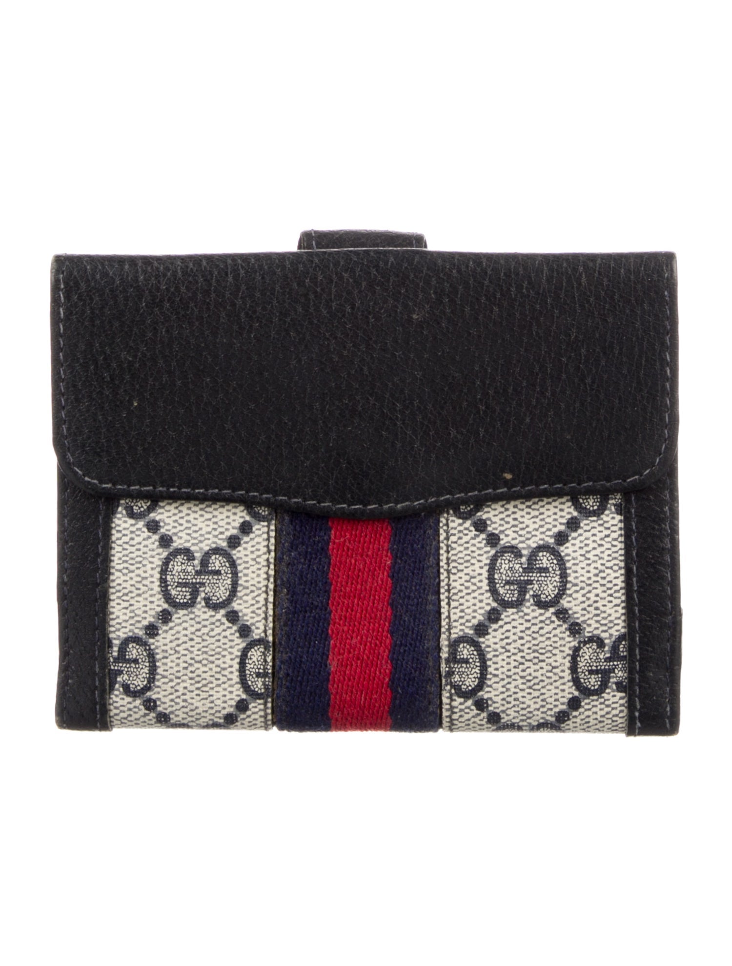 Gucci Vintage GG Plus Compact Wallet