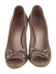 Gucci Horsebit Accent Leather Pumps