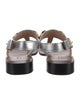 Gucci Horsebit Accent Leather T-Strap Sandals