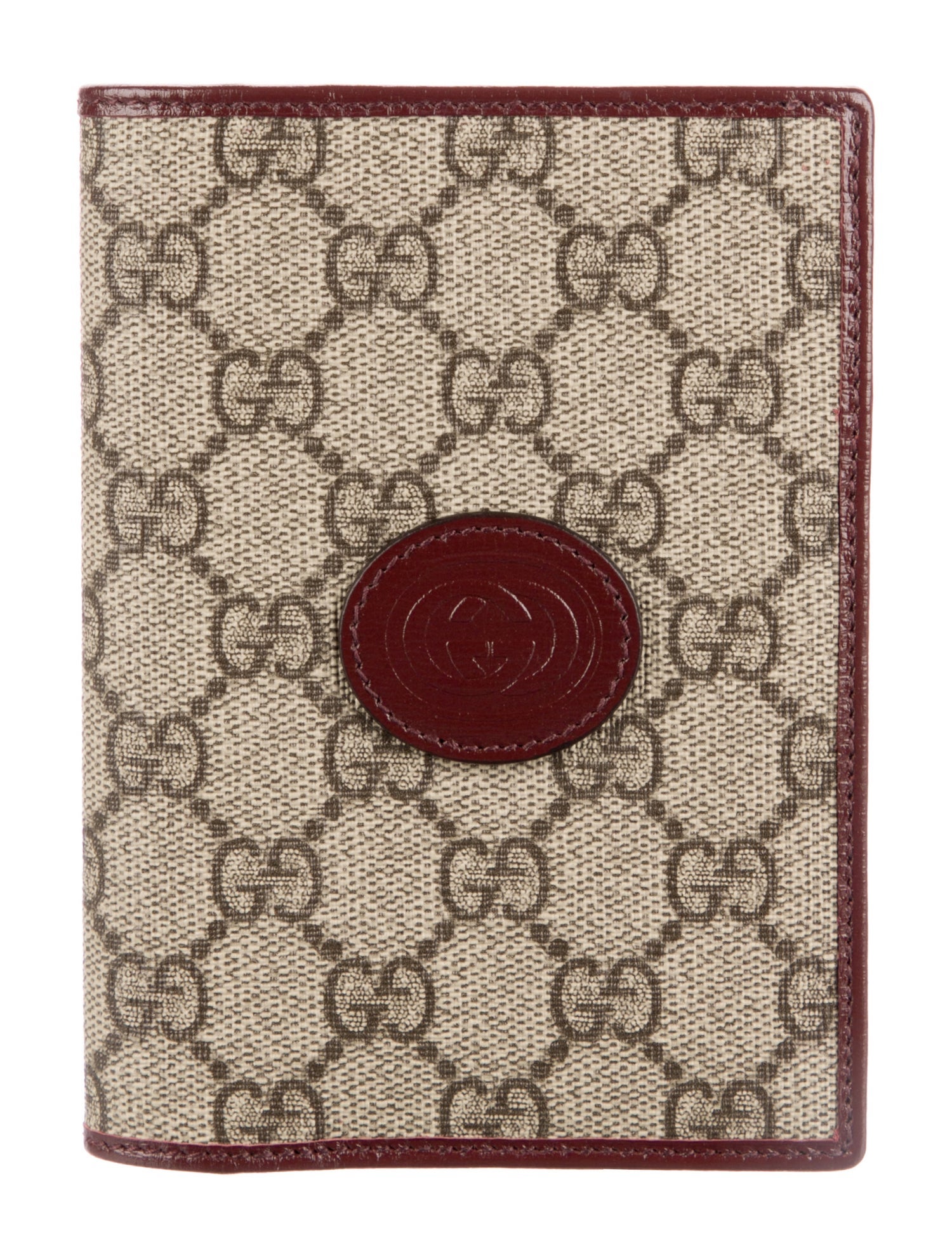 Gucci Passport Case GG Supreme Wallet
