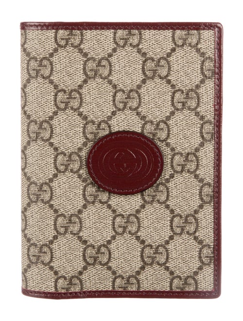 Gucci Passport Case GG Supreme Wallet