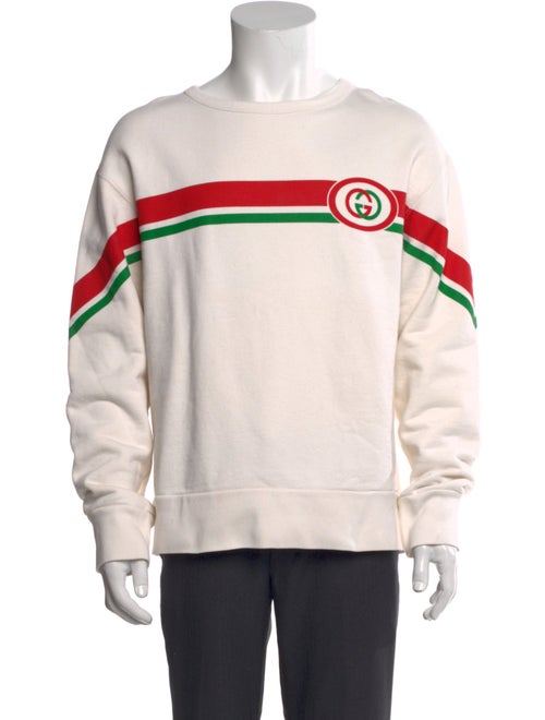 Gucci Web Accent Crew Neck Sweatshirt