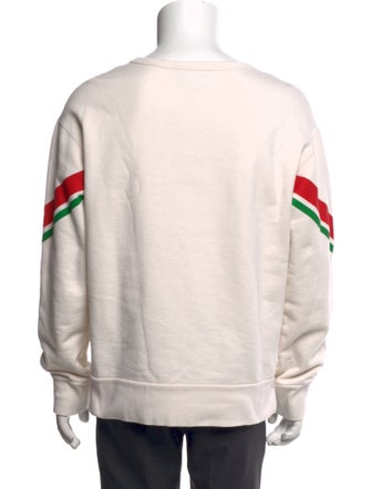 Gucci Web Accent Crew Neck Sweatshirt