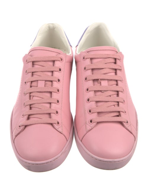 Gucci Interlocking G Logo Leather Sneakers