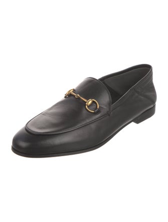 Gucci 1955 Horsebit Accent Leather Loafers