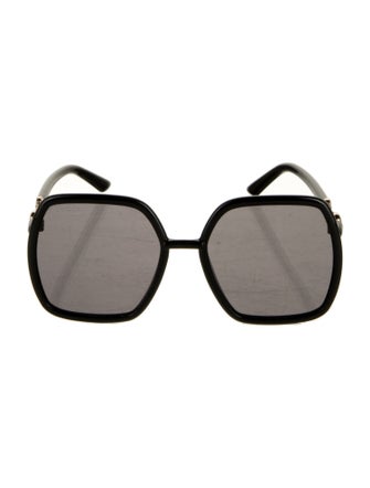 Gucci Bee Accent Oversize Sunglasses