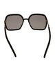 Gucci Bee Accent Oversize Sunglasses