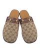 Gucci GG Canvas Canvas Mules