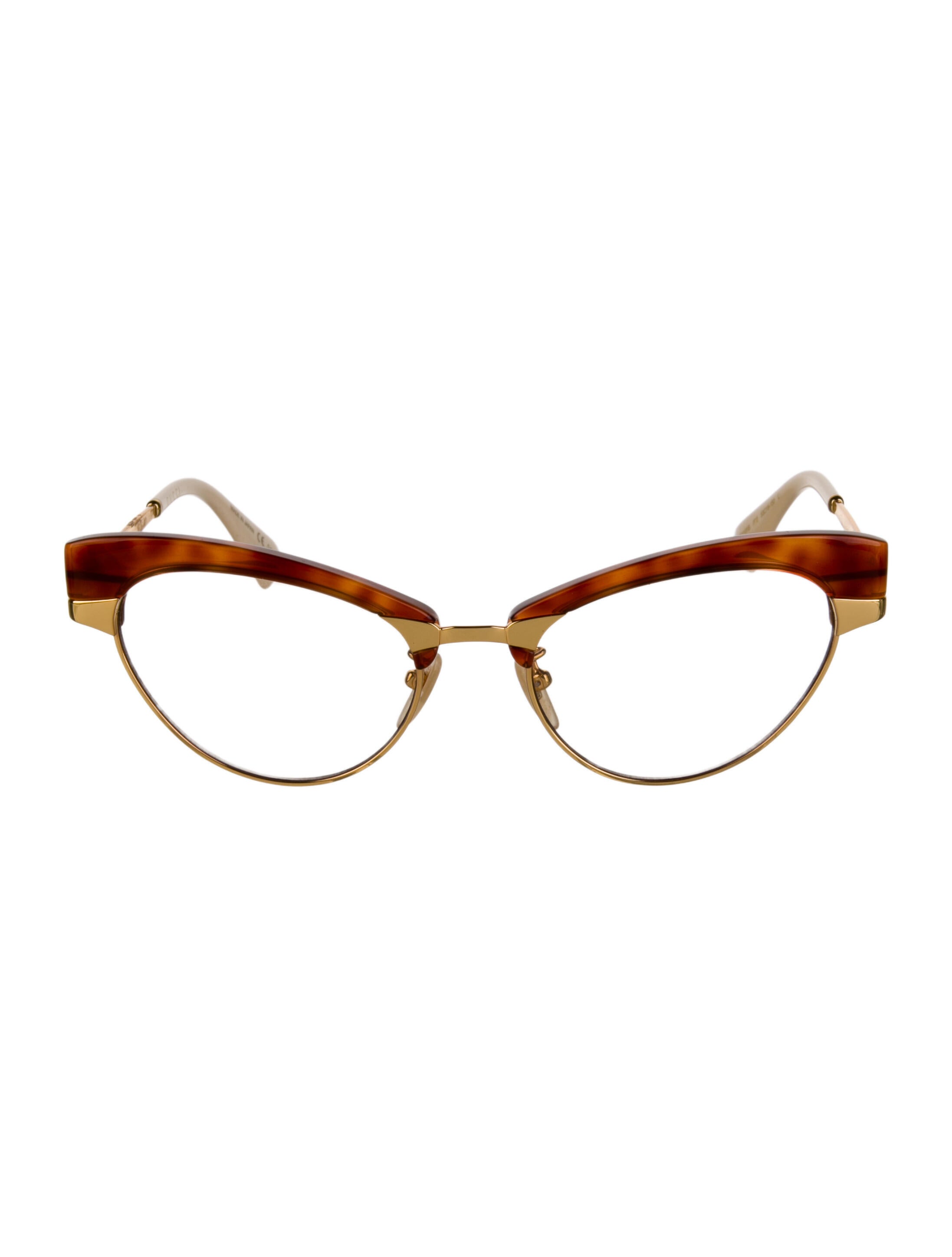 Gucci Interlocking G Logo Cat-Eye Eyeglasses