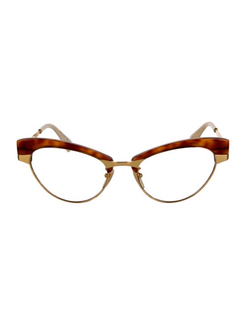 Gucci Interlocking G Logo Cat-Eye Eyeglasses