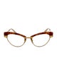 Gucci Interlocking G Logo Cat-Eye Eyeglasses