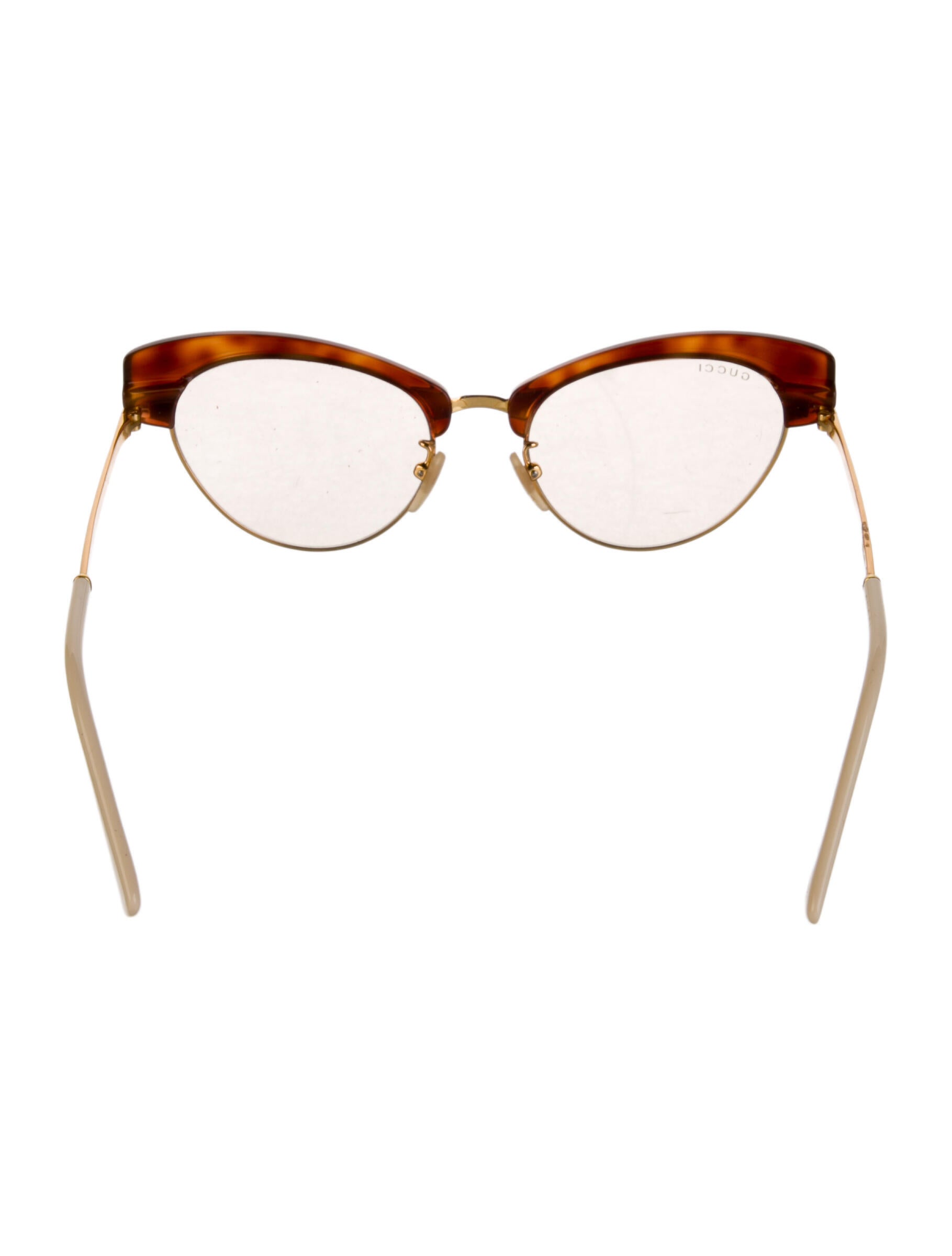 Gucci Interlocking G Logo Cat-Eye Eyeglasses