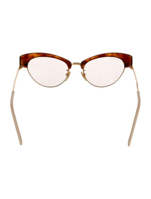 Gucci Interlocking G Logo Cat-Eye Eyeglasses