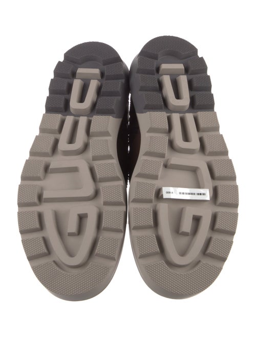 Gucci Leather Lace-Up Boots