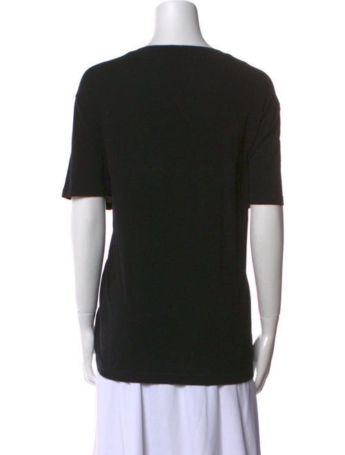 Gucci Graphic Print Scoop Neck T-Shirt