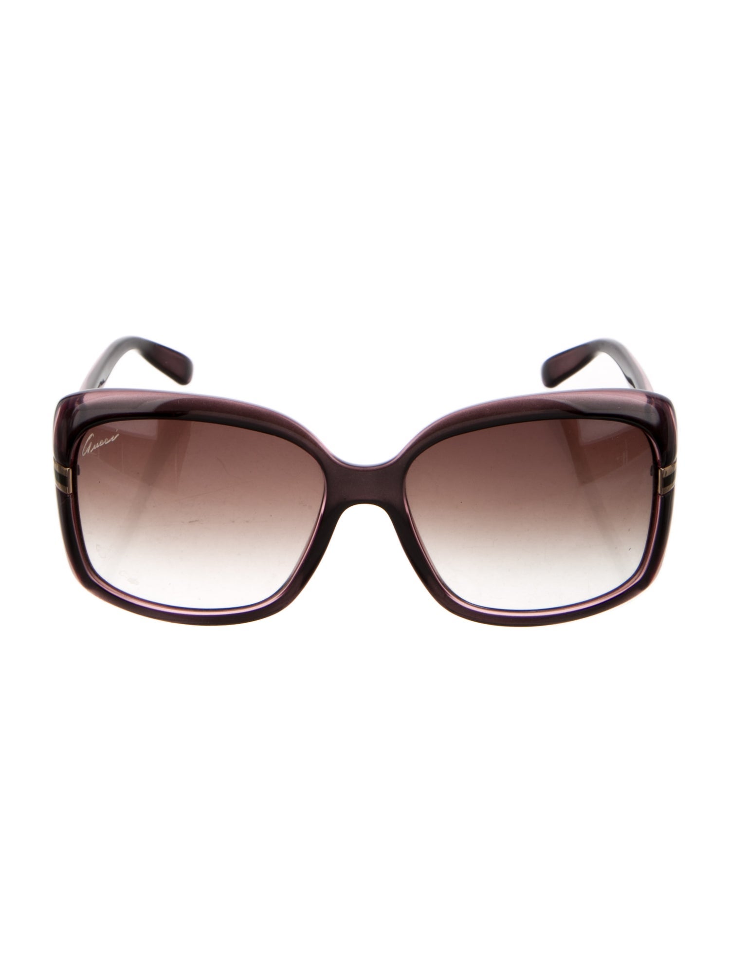 Gucci Interlocking G Logo Square Sunglasses