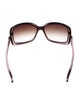 Gucci Interlocking G Logo Square Sunglasses