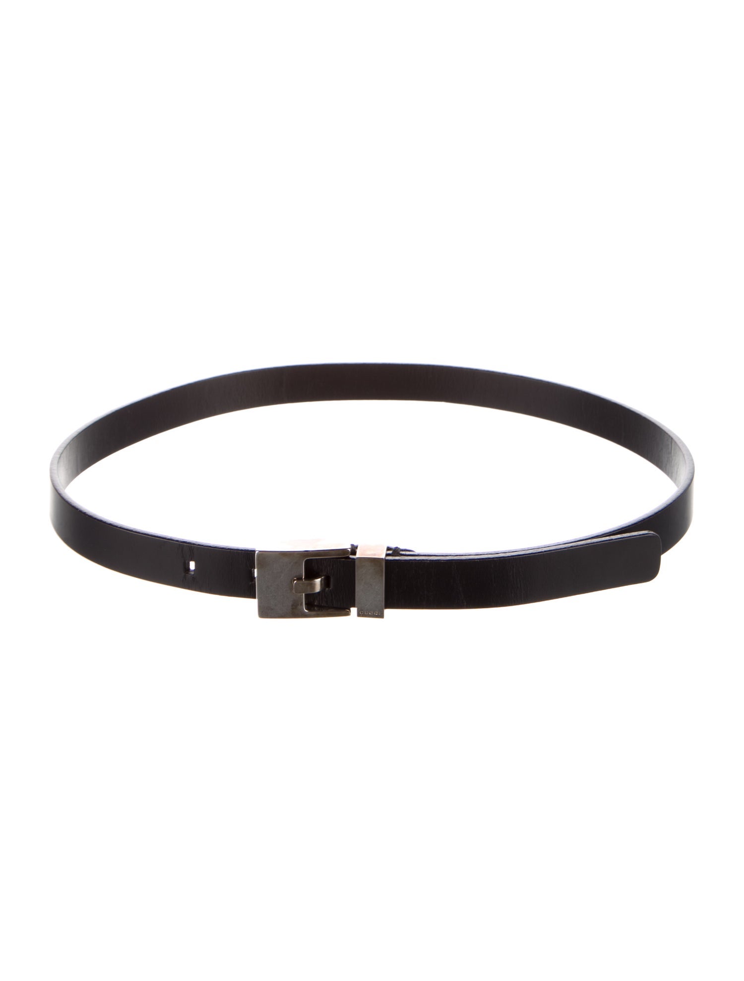 Gucci Skinny Leather Waist Belt