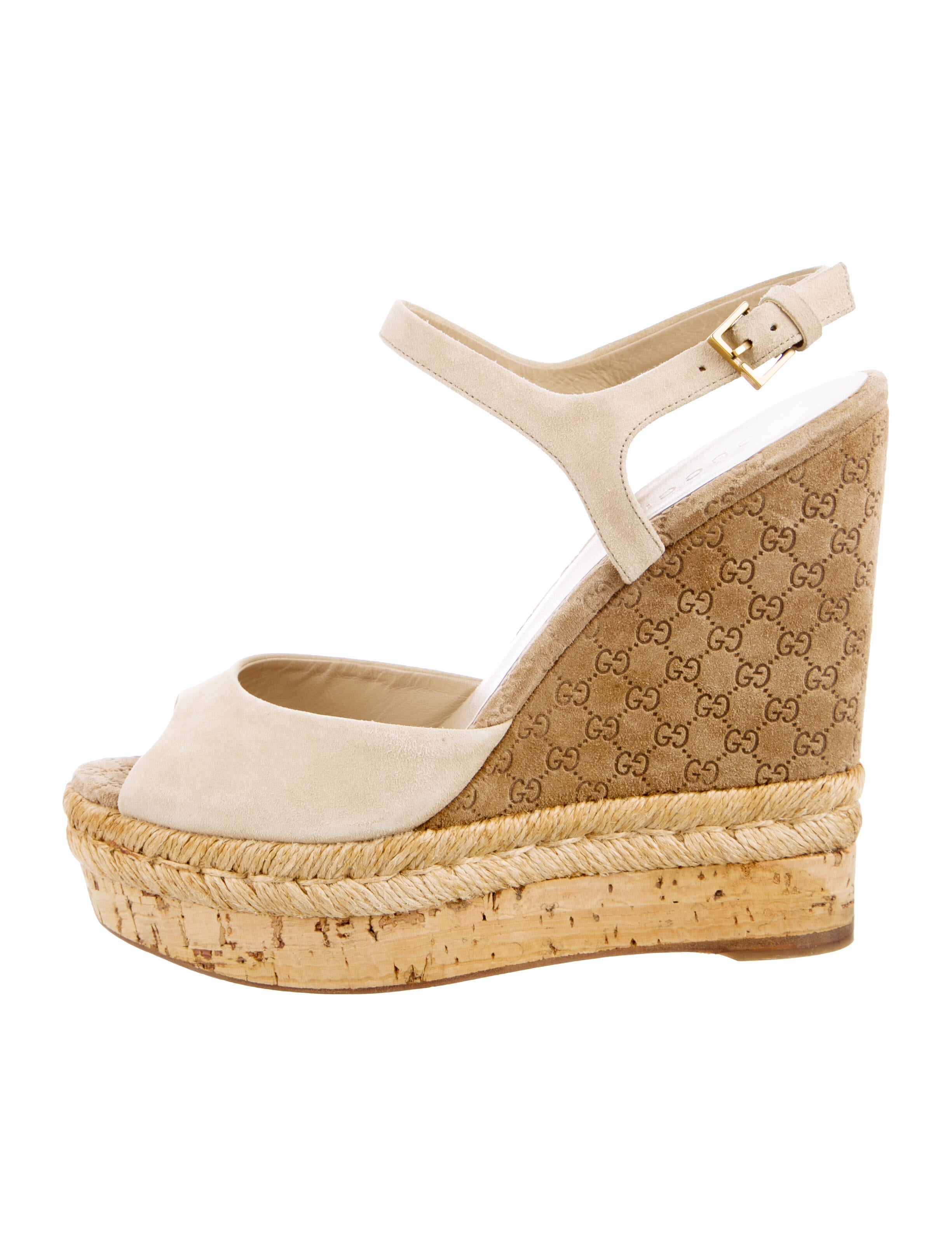 Gucci Suede Espadrilles