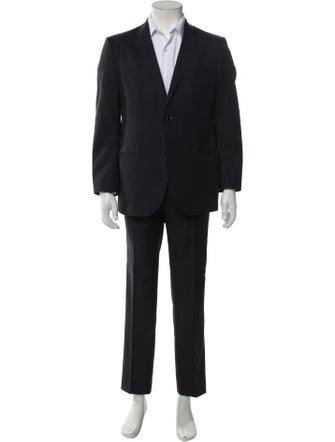Gucci Bee Accent Wool Two-Piece Suit Vest