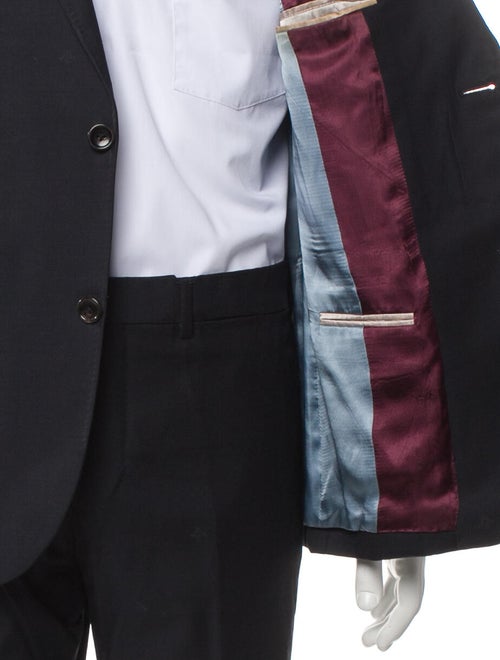 Gucci Bee Accent Wool Two-Piece Suit Vest