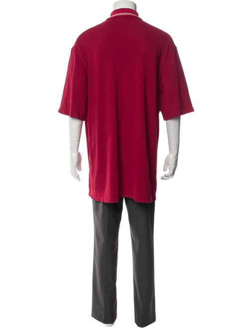 Gucci Web Accent Collar Polo Shirt