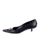 Gucci Horsebit Accent Leather Pumps