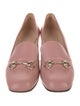 Gucci Horsebit Accent Leather Pumps