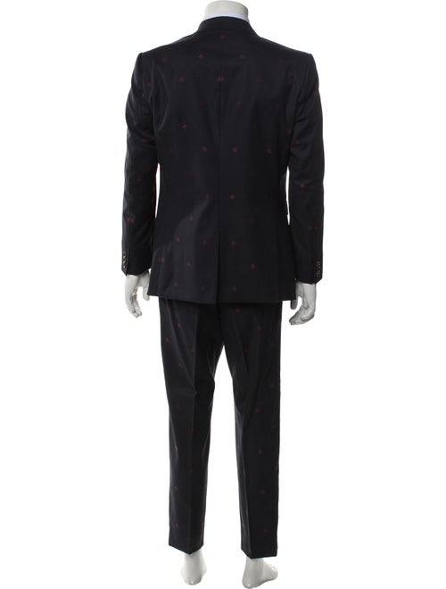 Gucci Bee Accent Wool Two-Piece Suit