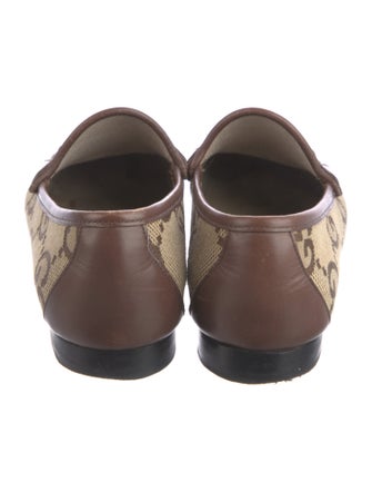 Gucci GG Canvas Canvas Loafers