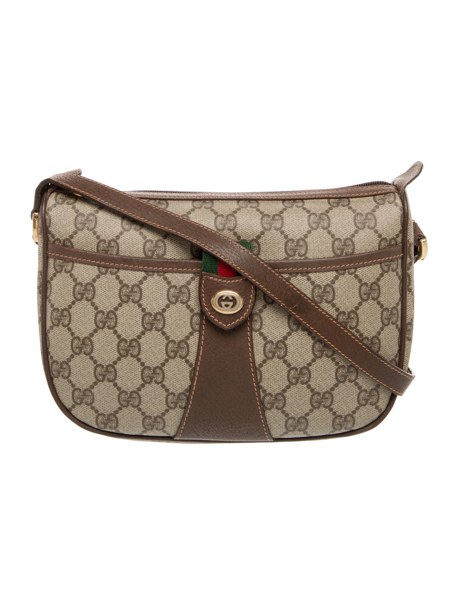 Gucci GG Supreme Crossbody Bag Vintage