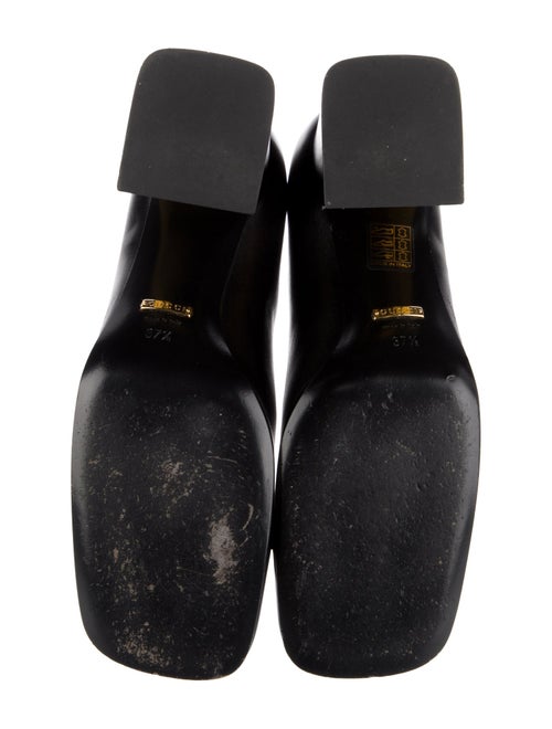 Gucci Horsebit Accent Leather Pumps